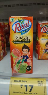 Real Guava juice 180ml tpk